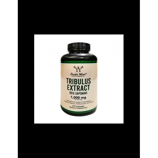 Tribulus Extract/ Трибулус / Бабини зъби Екстракт, 210 капсули Double Wood