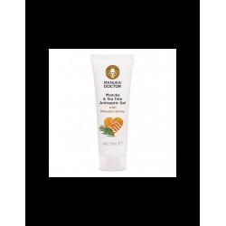 Manuka & Tea Tree Antiseptic Gel with Manuka Honey / Антисeптичен гел с мед от манука и чаено дърво, 25 ml