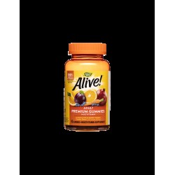 Alive! Adult Premium Gummies Multivitamin / Алайв! Премиум мултивитамини за възрастни, 90 желирани таблетки Nature’s Way