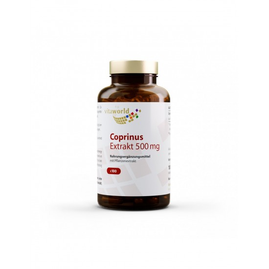 Coprinus extrakt / Копринус 500 mg, 100 капсули