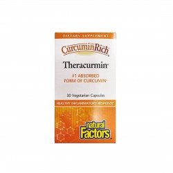 CurcuminRich™ Theracurmin™ / Теракурмин™, 30 mg, 30 капсули Natural Factors