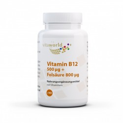 Vitamin B12 + Folsäure / Витамин B12 + Фолиева киселина, 180 таблетки