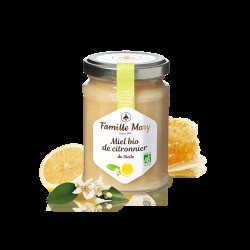 Био пчелен мед от лимоново дърво - Miel bio de citronnier de Sicile, 230 g