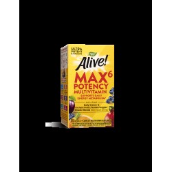 Alive!® Max6 Max Potency Multivitamin / Алайв! Мултивитамини максимум сила, 90 капсули Nature’s Way