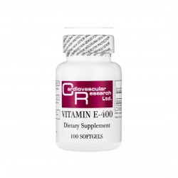 Vitamin E-400 - Витамин E-400 360 mg, 100 софтгел капсули Ecological Formulas