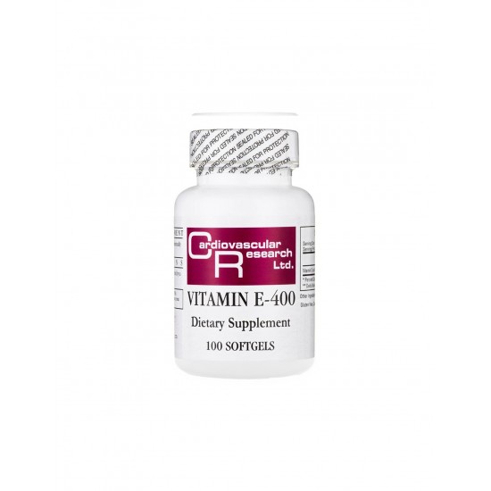 Vitamin E-400 - Витамин E-400 360 mg, 100 софтгел капсули Ecological Formulas