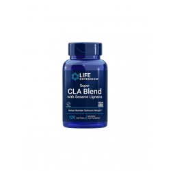 Super CLA Blend with Sesame Lignans/ Свързана Линолова Киселина с Лигнан от сусам 1000 mg х 120 софтгел капсули