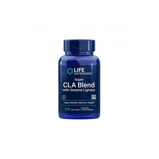 Super CLA Blend with Sesame Lignans/ Свързана Линолова Киселина с Лигнан от сусам 1000 mg х 120 софтгел капсули