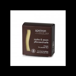 Сапун с растително масло от жожоба и сусам - Apeiron®Jojoba & Sesam Pflanzenöl-Seife Ayurveda, 4*100 г.