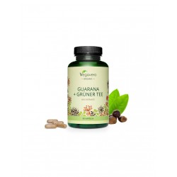 Guarana + Grüner Tee Bio Extrakte - Екстракт от гуарана и зелен чай, 90 капсули Vegavero