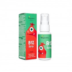 B12 Spray Junior - Витамин В12 за деца, Спрей за уста, 25 ml, 120 дози Vegavero