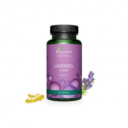 Lavendel + Hanf Bio-öle - Био масло от лавандула и коноп, 90 капсули Vegavero