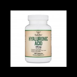 Hyaluronic acid - Хиалуронова киселина, 180 капсули Double Wood