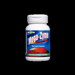 Mega-Zyme Pancreatic Enzymes - Панкреатични ензими, 100 таблетки Nature’s Way