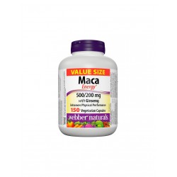 Maca Energy with Ginseng - Мака и Корейски женшен, 150 капсули