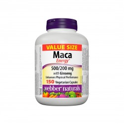 Maca Energy with Ginseng - Мака и Корейски женшен, 150 капсули