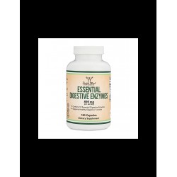 Essential digestive enzymes - Храносмилателни ензими, 180 капсули Double Wood