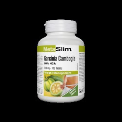 Metaslim® Garcinia Cambogia - Гарциния Камбоджа – за регулиране на теглото, 750 mg, 120 таблетки Webber Naturals