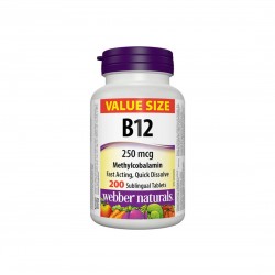 Vitamin B12 Methylcobalamin - Витамин В12 метилкобаламин 250 µg, 200 сублингвални таблетки