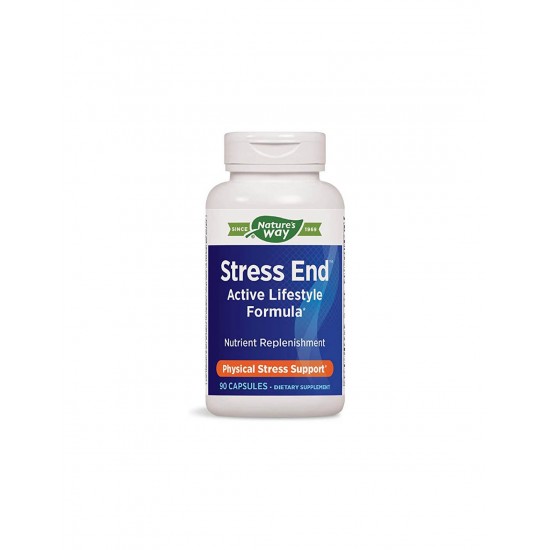 Stress End - Антистрес формула, 90 капсули Nature’s Way