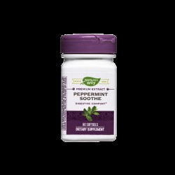 Peppermint Soothe – Билкова бленда за добро храносмилане, 60 софтгел капсули Nature’s Way