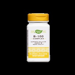 B-100 Complex - Витамин В 100 Комплекс, 60 капсули Nature’s Way