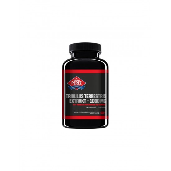 Amando Perez® Tribulus Terrestris Extrakt - Трибулус Терестрис (Бабини зъби) 1000 mg, 90% Трибулоид, 100 XXL капсули Vitabay