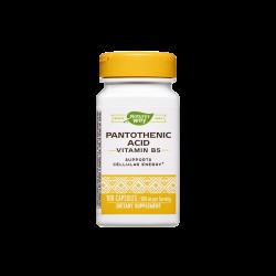 Pantothenic Acid (Vitamin B5) - Пантотенова киселина (Витамин В5), 100 капсули Nature’s Way