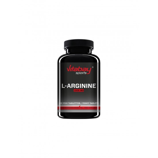 Sport L-Arginin - Л-Аргинин 1000 mg, 60 таблетки Vitabay