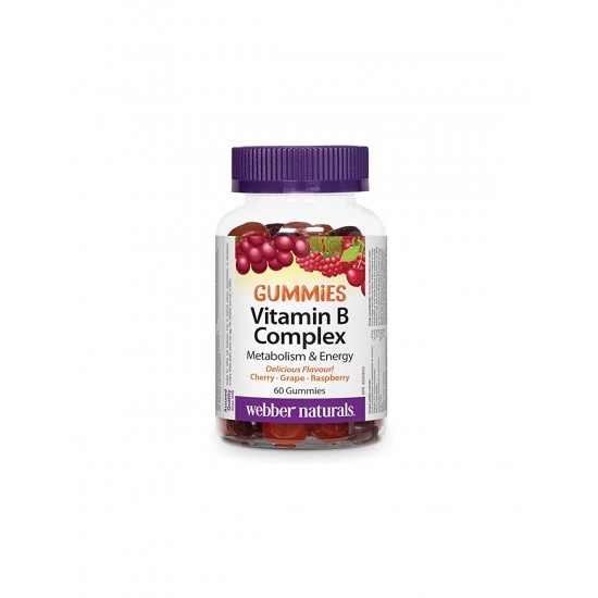 Vitamin B Complex Gummies - Витамин B комплекс гъми, 60 желирани таблетки