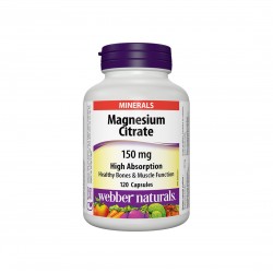 Magnesium Citrate High Absorption - Магнезий цитрат с висока абсорбация 150 mg, 120 капсули