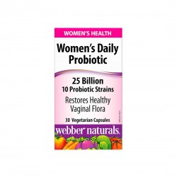 Women’s Daily Probiotic - Пробиотик за Жени 25 млрд. активни пробиотици, 10 щама, 30 капсули