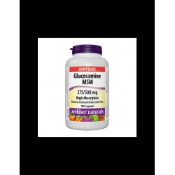 Glucosamine MSM - Глюкозамин 375 mg + МСМ 500 mg – Здрави стави, 180 капсули