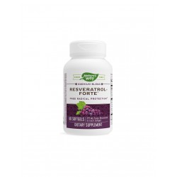 Resveratrol forte - Ресвератрол форте 450 mg, 60 софтгел капсули Nature’s Way