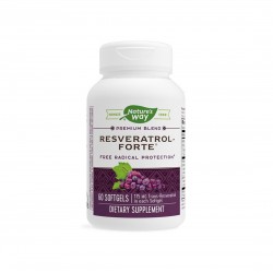 Resveratrol forte - Ресвератрол форте 450 mg, 60 софтгел капсули Nature’s Way