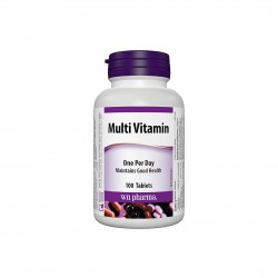 Multi Vitamin – Мултивитамини, 100 таблетки Webber Naturals