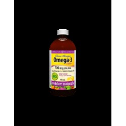 Оmega-3 Liquid plus Vitamin A + Vitamin D3 - Омега-3,1233 mg (700 mg EPA/DHA)  + Витамин D3 и А, 470 ml