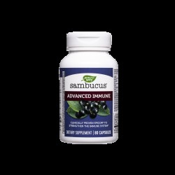 Sambucus Advanced Immune - Самбукус Advanced Immune, 80 капсули Nature’s Way