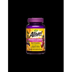 Alive! Womens Gummy Multivitamin / Алайв! Мултивитамини за жени, 60 желирани таблетки Nature’s Way