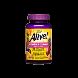 Alive! Womens Gummy Multivitamin / Алайв! Мултивитамини за жени, 60 желирани таблетки Nature’s Way