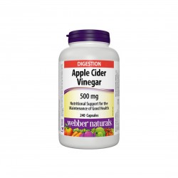 Apple Cider Vinegar - Ябълков оцет, 500 mg,  240 капсули