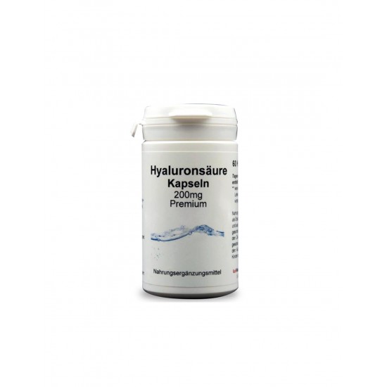 Hyaluronsäure Premium - Хиалуронова киселина премиум 200 mg, 60 капсули Karl Minck