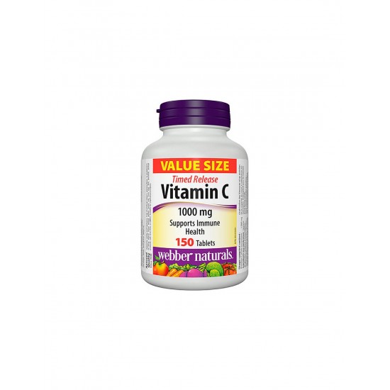 Vitamin C Timed Release 1000 mg - Витамин С 1000 mg (с удължено освобождаване), 150 таблетки