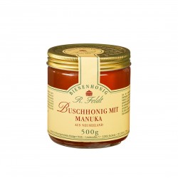 Buschhonig mit 40% Manuka Neuseeland - Мед от храстовидни растения с 40% Манука (от Нова Зеландия), 500 g