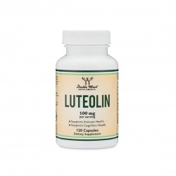 Luteolin - Лутеолин 100 mg, 120 капсули Double Wood