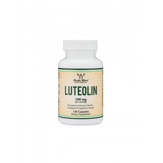 Luteolin - Лутеолин 100 mg, 120 капсули Double Wood