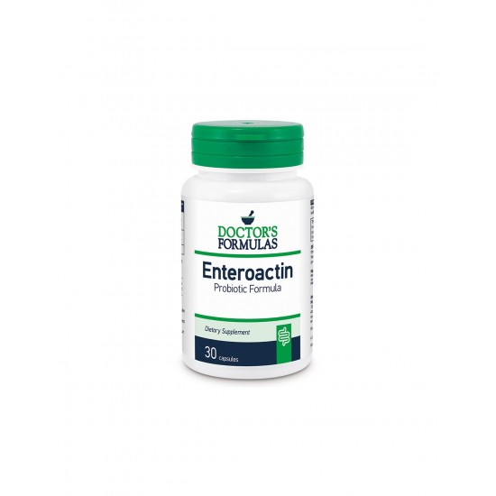 Enteroactin Probiotic Formula - Ентероактин Пробиотична Формула x 30 капсули Doctor’s Formulas