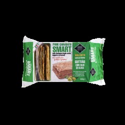 Pane Carasatu Guttiau Smart - Тънък, двойно препечен хляб от остров Сардиния, 400 g