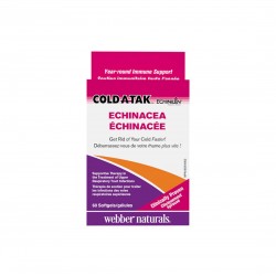 Cold-A-Tak® Ehinacea – Ехинацея, 250 mg – При настинка и грип, 60 софтгел капсули