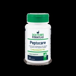 Формула за добро храносмилане - Peptocare, 30 таблетки Doctor’s Formulas